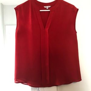 Red blouse